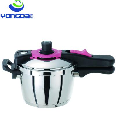 China Sustainable High Quality Japanese Cookware 304 Stainless Steel Pressure Cooker With High Pressure for sale