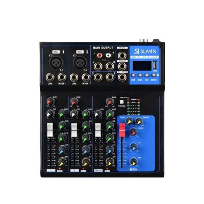 China Favorable Price Handy Digital Audio Mixer Digital Audio Mixer GAX-F4 for sale