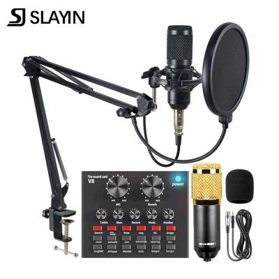 China Shock Mount Factory Directly Sold Microphone For Computer MIC Condenser Microphone Set Professional Sounds Condenser Microphone for sale