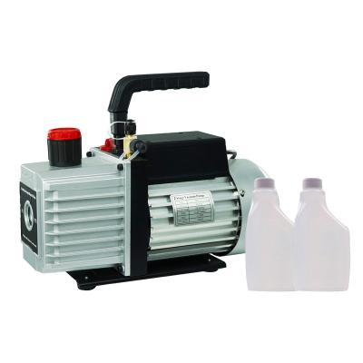 China Automotive Industry P PBAUTOS 6CFM 1/2HP Dual Stage Rotary Vane Vacuum Pump Two Stage Vacuum Pump for sale