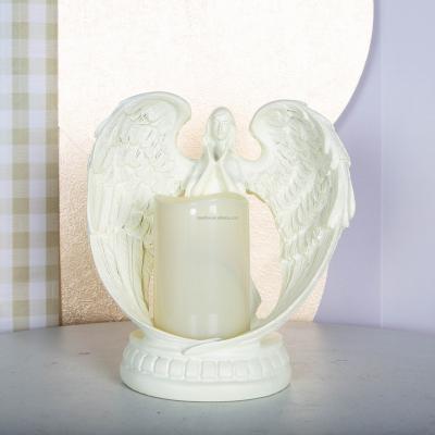 China Europe Angel Memorial Gifts Statue Sympathy In Memory Candle Holder For Loss Of Love An Angel Figurines Bereavement Gift for sale