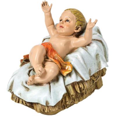 China Europe Baby Jesus Christ Child Figurine Collectible Statue and Holy Faith Religious Gifts Decoration for Nativity Resin Statues Sculpt for sale