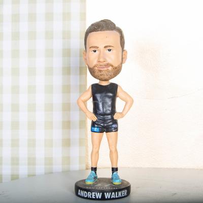 China Wholesale Custom Collectible Bobblehead Doll Of Andrew Walker Model Statues Europe Resin Figurine Sculpture for sale