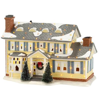 China Europe Harry Potter Rooms Statue Holiday Griswold Holiday Buildings Resin Figures Harry Potter Christmas Decor Village Landscape Decor for sale