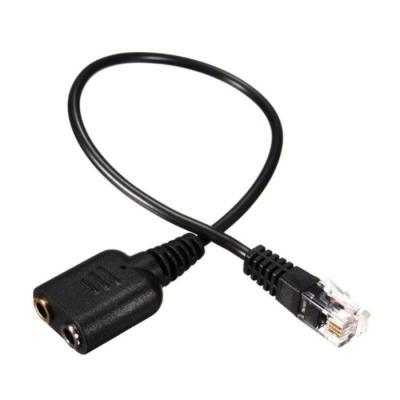 China Dual 3.5 mm phone audio jack female to male rj9 adapter converter for sale