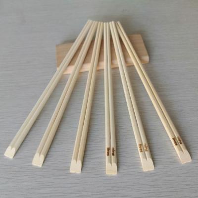 China Disposable Opp Bag Disposable Customized Packing Bamboo Chopsticks With Logo for sale