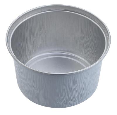 China 106x58mm 350ml Food Covered Aluminum Foil or Plastic Lid Wall Aluminum CRO350 Smooth Container Pet Food Bowl Dessert Cup for sale