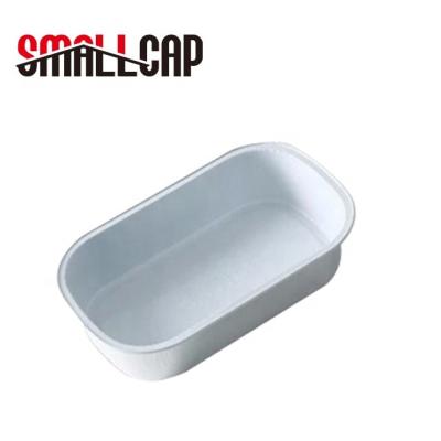 China Yysmallcap Ningbo Factory AL164103-W Good Quality Aluminum Foil Airline Inflight Food Catering Meal Container 164x103x33mm for sale