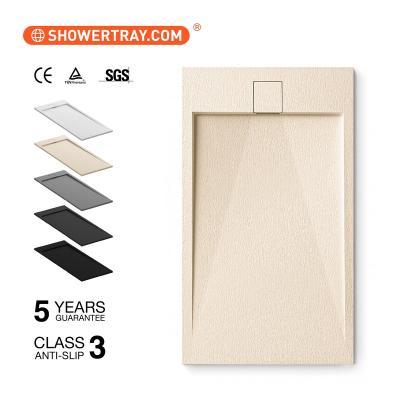 China Modern DAYA Resin Slate Stone, Resin, Artificial Stone Shower Tray for sale