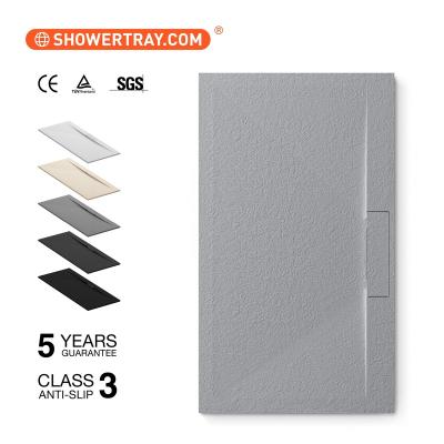 China Modern Bathroom Easy Installation Granite Shower Room High Quality Shower Base Trays for sale