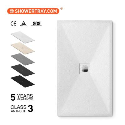 China DAYA modern shower tray wholesale doccia piatto piatti resin shower pan walk in shower base stone shower pan for sale