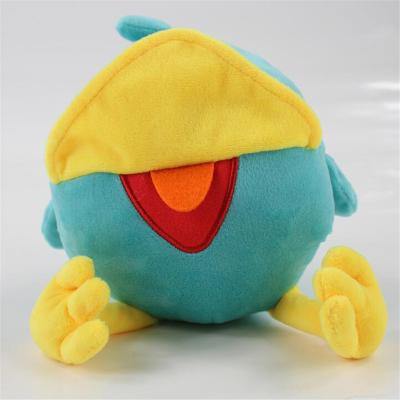 China Cute Falcon Toco Toucan Dolls Soft Key Chain A Simulation Stuffed Sparrow Plush Toy Minerva Kiwi Toys Custom Blue Bird for sale