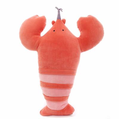 China Wholesale Hot Selling Plush Stuffed Toys Sit Soft Red Crab Toy Stuffed Cute Red Crab Toy Shrimp Stuffed Toys for sale