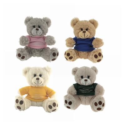 China Wholesale Promotional 2021 Custom Soft LOGO Soft Toy Small Teddy Bear Teddy Bear Teddy Bear Toy Custom For Kids for sale