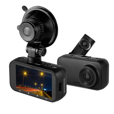 China New Arrival 1080P+1080P Dual Lens 2 Channels Car Camera Black Box 2.7 inch Auto Dashcam NIGHT VISION for sale