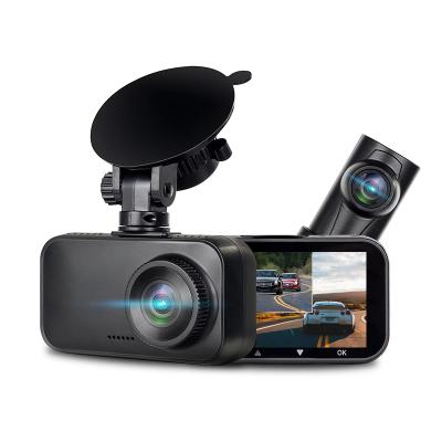 China NIGHT VISION 1080P Lens Dash Camera Dashcam Dual Front & Rear Dual Recorder Dash Auto Driving Cam For Car for sale