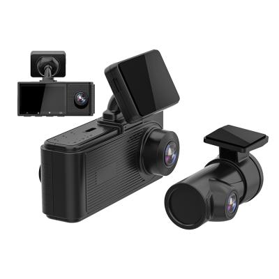 China NIGHT VISION Customization New Design 1080P 3 Channel Dash Cam Car Camera 3 Lens Dashcam 3 Lens for sale