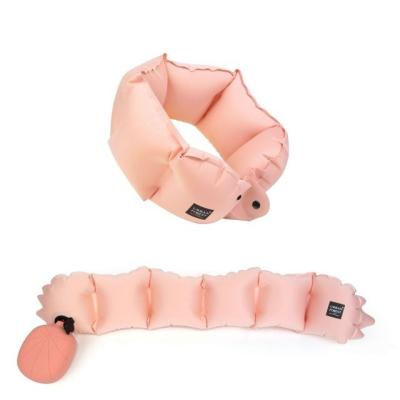 China Hot Sale Modern Creative Travel Accessories Neck Protector Support Portable Inflatable Dropshipping Personal Neck Pillow for sale