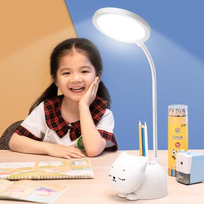 China New Design JCX/2022 Modern Pen Holder Study Desk Lamp With LED Eye Protection For Student for sale