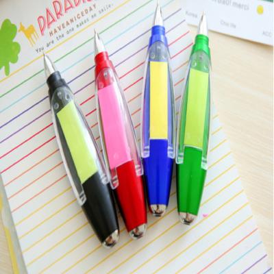 China New Promotional Good Promotional Sticky Notes LED Light Innovative Cute Pen JCX Stationery Lanyard Free Sample Notes Light Pencil for sale