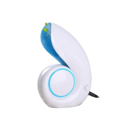 China Portable Mini Size JCX/Desktop Electronic Bladeless Leafless Sea Snail Shape USB Air Cooling Fan for sale