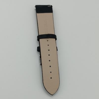 China Genuine Leather Watch Strap Handmade Genuine Leather Replacement Vegan Watch Band Quick Release Pin Strap for sale