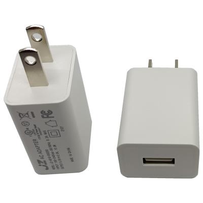 China High Quality Mobile Phone USB Power Supply Fast Charging USB A Left Wall US Charger For Cell Phones Electric Charger for sale