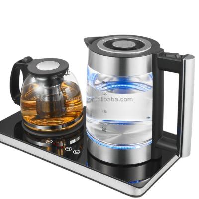 China Keep Hotel 1.8L Digital Glass Baby Fast Boiling Electric Kettles 110v Hot With Strainer Filter for sale