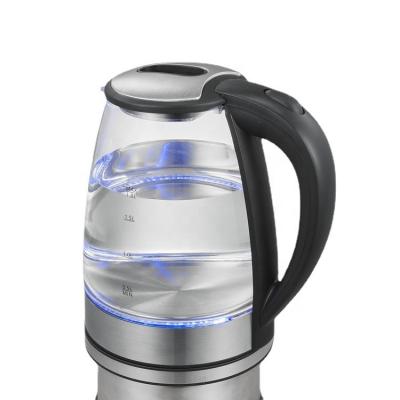 China Keep hot water tea samovar home appliance glass electric kettles 1.8l price for sale