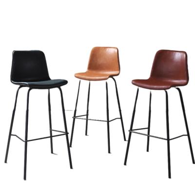 China 2022 Modern Most Popular Nordic Bar Stool Modern Bar Stool Wooden Bar Chair for sale