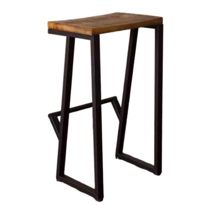 China Fashion Simple Factory Wholesale Bar Stools Conter Stool With Black Metal Powder Chair Covers Bar Chairs for sale