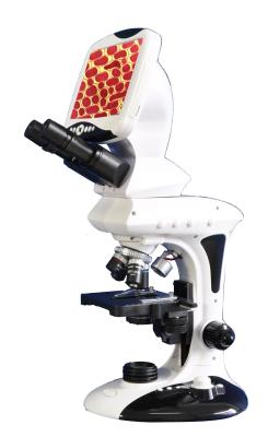 China 1080P / 30FPS Video Resolution Biological Microscope For Education for sale