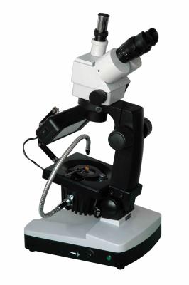 China Jewelry / Gem Precision Microscope, Binocular / Trinocular Zoom Gemological Microscopes for sale