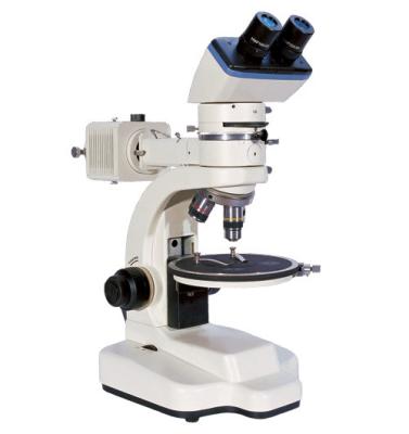 China 45° Sliding Binocular / Trinocular Head Reflected Polarizing Light Microscope for sale