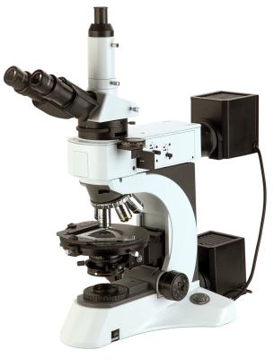 China Microscopio de polarización de la transmisión y de la reflexión con el sistema óptico infinito en venta