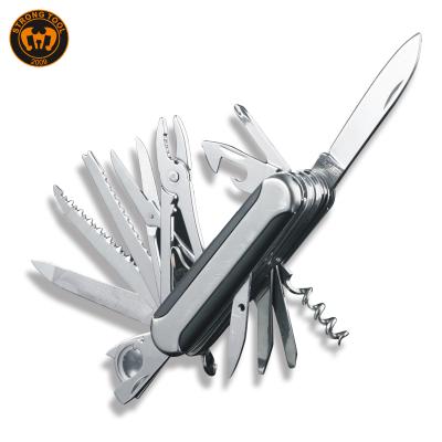 China Non-variable outdoor camping pocket knife utility knife with scissors for sale