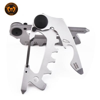 China Hot Sale EDC Amazon Household Tool Custom Outdoor Stainless Steel Combination Multi Function Tool Card for sale