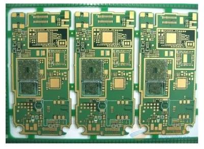 China Immersion Gold PCB Assembly for RCC Build-up Material Achieve 0.2mm 8mil Min Hole Size zu verkaufen