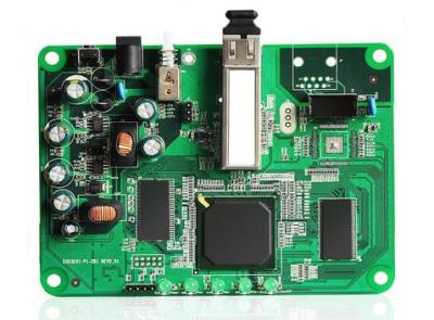 Cina One Stop Service Pcb Assembly Contract Manufacturer Green Silk With ENIG 2U in vendita