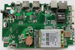 중국 카브모디아에서 제조 된 블루 솔더 마스크와 맞춤형 블루투스 모듈 PCB 조립 미국 관세 없이 판매용