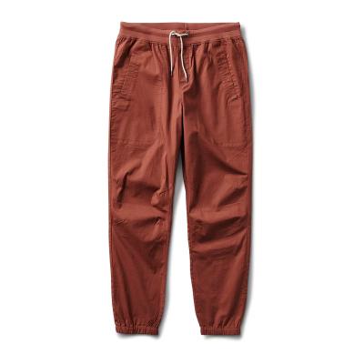 China Breathable Drawstring Pants Light Weight Refreshing Pants Polyester Depp Smooth Outside Side Pocket Increasing Pants for sale