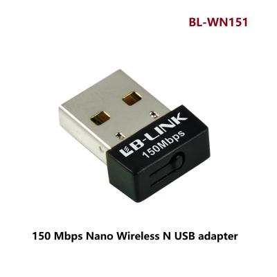 China Mini laptop 150M usb wifi adapter with TA 7601 chipset 150 Mbps USB nano wireless adapter BL-WN151 for sale