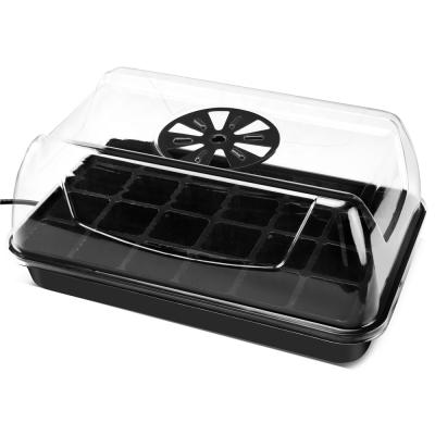 China Electric Heated Tray Heating Trays Plastic Propagator Plant Seed Propagation for sale