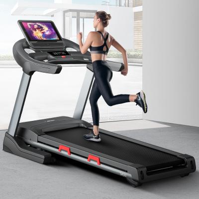 China MERACH Household Running Machine 3hp Foldable Treadmill Professional Exercise Machines With 10.1 Color Screen for sale