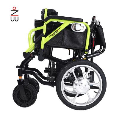 China High Quality Electric Scooter Mobility Wheelchair Aluminum Alloy 4 Wheel Electric Wheelchair Joystick With One Battery for sale