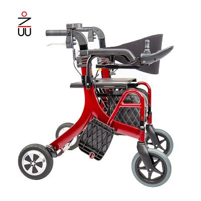 China Power assist and resist power assist walker electric folding rollator chair for adults for sale