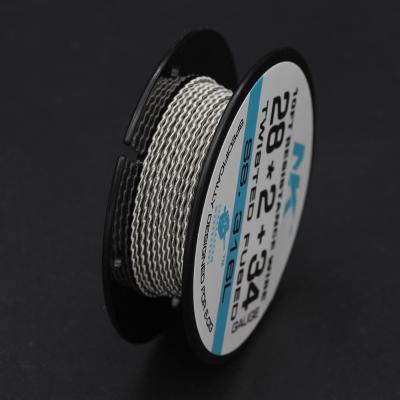 China Heating NK SS316L melted clapton wire stainless steel twisted wire ready made clapton coil for sale