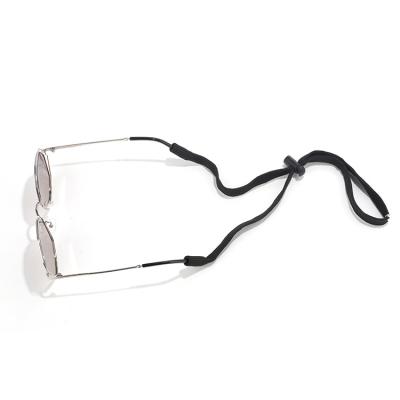 China Sports Wholesale High Quality Glasses Strap Popular Black Cotton Nylon Eyewear Sports Strap Cheap for sale