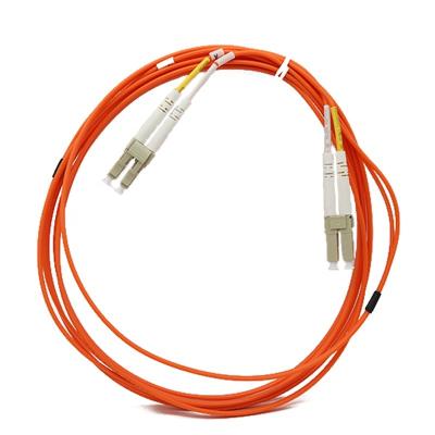 China Network LC UPC to LC UPC Multimode Duplex 2.0mm LSZH OM5 Fiber Optic Patch Cord Broadband Cable for sale