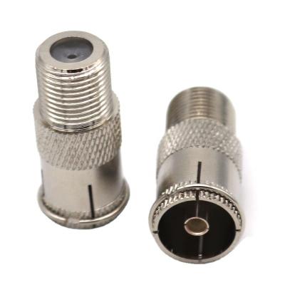 China RF 9.5 Copper Coaxial TV Male / Female, PAL Male Female Connector, for sale